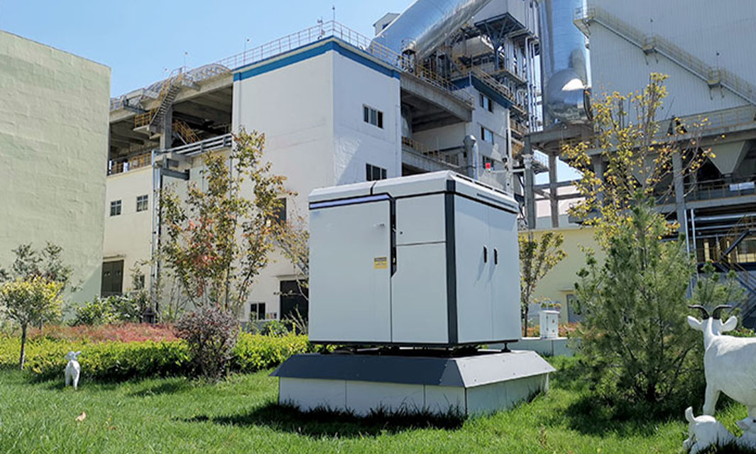 無人機全自動飛行系統落地陜西某水泥園區，實時監測全園動態