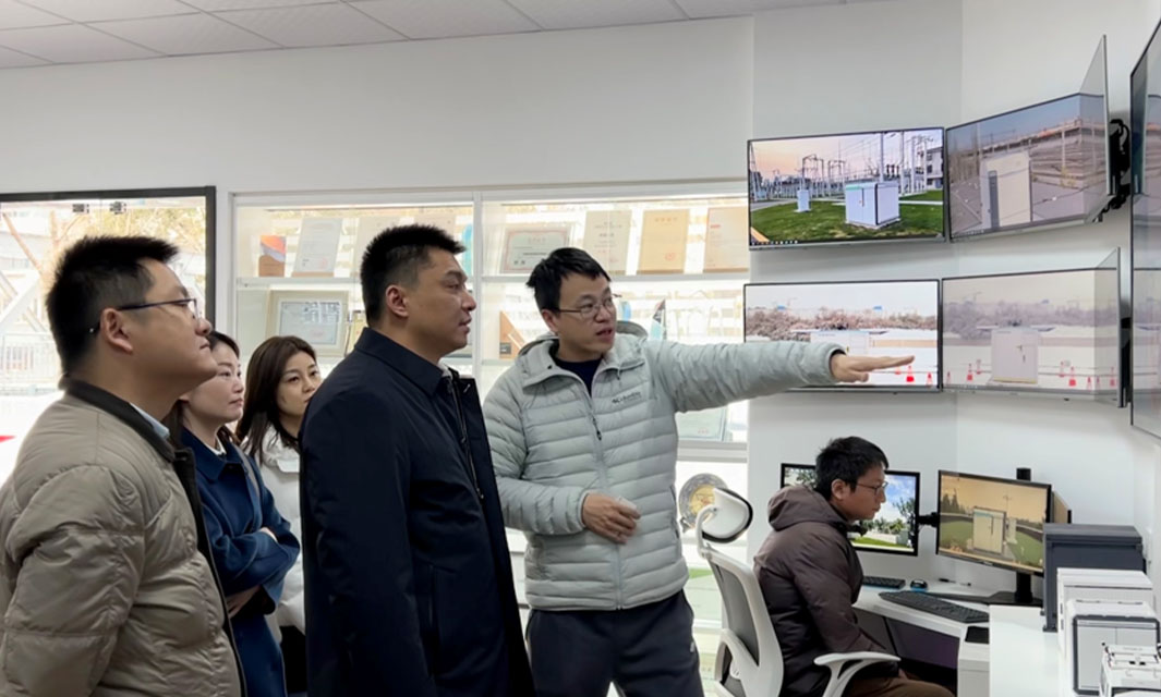 常州市鐘樓區一行領導蒞臨復亞智能