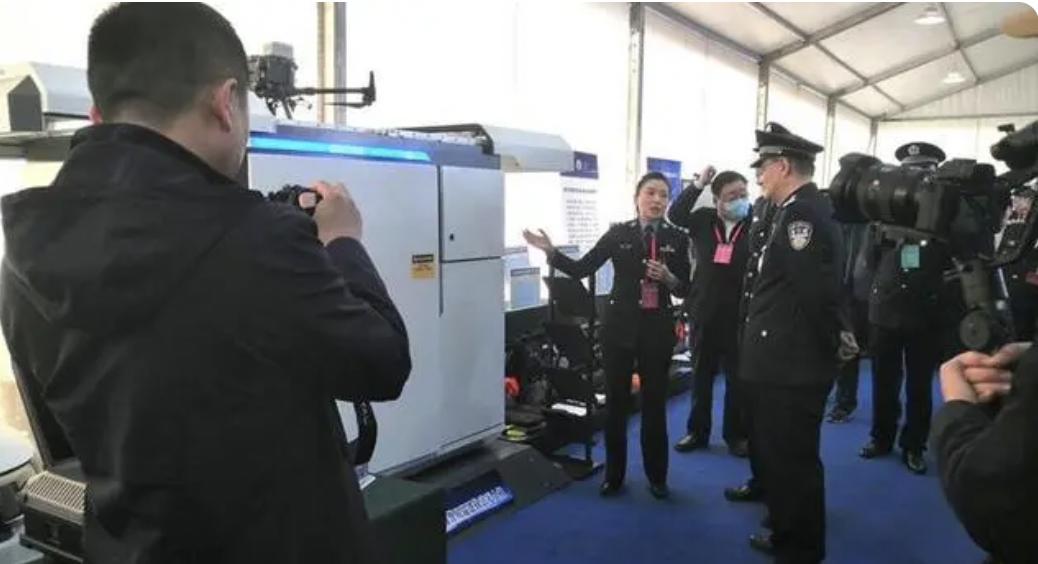 復亞智能無人機機場亮相20年一次全國交警比武會場